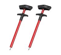 Chenxi Studio 2Pcs Squeeze Out Fish Hook Remover Tool Fishing Hook Separator Aluminum Extractor Fish Dehooker Fishing Accessory Sea Tool