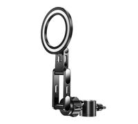 Chenxi Studio 360 Adjustable Phone Brackets Reinforced Aluminum General 1/4 Thread Interfaces Camera Mount Systems For Travel Camera Phone Holder Mount