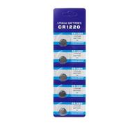 Chenxi Studio 5pc/10pc CR1220 Batteries Button Cell Battery for Car Key Long lasting Power for Watches and Key Fob Long lasting Power