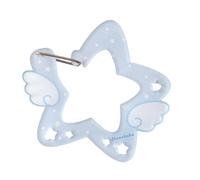 Chenxi Studio Acrylic Wing Shape Carabiner Keychain Multipurpose Hook Clip For Backpack Camping & Outdoor Accessories (Gifts For Women) Outdoor Keyring Hook