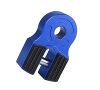 Chenxi Studio Aluminum Winch Hook Tow Shackle With Rubber Protections For ATVs SUV Pickup Truck Towing Component Tow Hook Shackle Mount