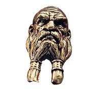 Chenxi Studio Brass Long Beard Elder Pendant For Outdoor Indoor Decoration Corrosions Resistant Hanging Ornament Traditional Brass Decoration