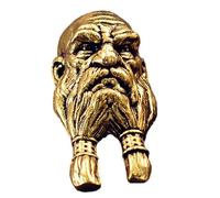 Chenxi Studio Brass Long Beard Elder Pendant For Outdoor Indoor Decoration Corrosions Resistant Hanging Ornament Traditional Brass Decoration