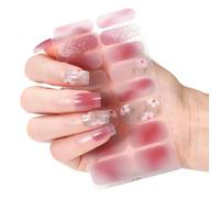 Chenxi Studio Butterfly Nails Art Sticker Waterproof Gels Nails Strips Nails Polish Sticker Nails Wraps Nails Art Decoration for Woman