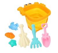 Chenxi Studio Children's Sand Play Bucket Shovel Set Gardening Sand Tool Set For Outdoor Play And Exploration Fun Activity Beach Toy Sandcastle Beach PlaySet