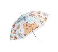 Chenxi Studio Clear Auto Windproof Travel Umbrella Automatic Open Close Capybaras Print Folding Umbrella For Rain