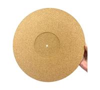 Chenxi Studio Cork Turntable Mat Record Protective Pad Equipment Accessories Portable Video Platter Slip Replacement Rubber Cork Turntable