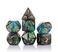 Chenxi Studio Durability Mixed Color Cube Set Polyhedral Cube For Board Gamers D4 D8x1D Enhances Gaming Experience