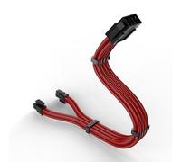 Chenxi Studio Durability8Pin CPU Power Extension Cable Meshes Sleeve Cord ATX12V 8pin (4+4) Connectors Power Supply Extension Cable CPU