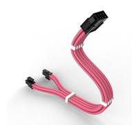 Chenxi Studio Durability8Pin CPU Power Extension Cable Meshes Sleeve Cord ATX12V 8pin (4+4) Connectors Power Supply Extension Cable CPU