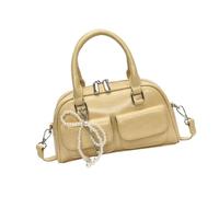Chenxi Studio Elegant Bows Crossbody And Handheld Bag Practical PU Shoulder Bags With Roomy Essential Organized For Various Occasion Elegant Bowknot Crossbody Bag