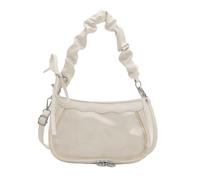 Chenxi Studio Elegant Ruched Shoulder Purse With Pleated Texture Armpit Bag PU Handbag Suitable For Daily Wear And Leisure Activities Ruched Underarm Purse
