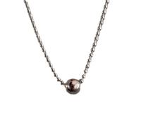 Chenxi Studio Elegant Silver Beaded Adjustable Necklace Multifuntional Neck Jewelry Suitable For Fashionable Women And Everyday Wear