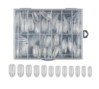 Chenxi Studio Fake Nails Matte Nails Tips 240pcs Full Covers False Nails Artificial Acrylic Nails False Nails for Nails Art Designs
