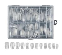 Chenxi Studio Fake Nails Matte Nails Tips 240pcs Full Covers False Nails Artificial Acrylic Nails False Nails for Nails Art Designs