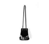 Chenxi Studio Fashionable Bucket Crossbody Bag With Secure Drawstring Design Large Storage PU Soft Texture Trendy Shoulder Bag Women's Handbag