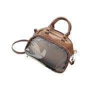 Chenxi Studio Fashionable PU Crossbody Bag Multipurpose Shoulder Bags Spacious Interior Top Handle Purse Handbag For Everyday Outfits Trendy Anime Fashion Bag