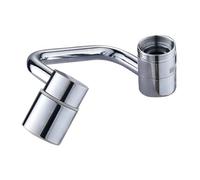Chenxi Studio Flexible Tap Turning Arm Including Water Pressure 360 Hinge Design Metal Construction Bathroom Sink Add On Rotating Faucet Extender