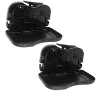 Chenxi Studio Foldable Back Tray with Cup Holders & Portable Travel for Office Work Commuting Road Trips Car Dining Table for Kids