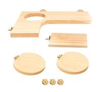 Chenxi Studio Hamster Wooden Platform And Stair Hamster Platform For Cage Hamster Hamster Cage Toy Chinchillas Platform