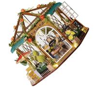 Chenxi Studio Handcrafts Miniature Cafe Construction Set Craft Model Project With Realistic Detail Educational Activity For All Age Craft Assembly