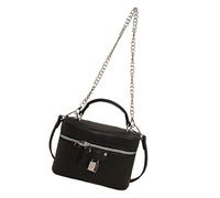 Chenxi Studio Handheld Bag PU Leather Crossbody Purse For Women Square Shoulder Bag With Adjustable Strap For Work And Travel Stylish PU Leather Crossbody Purse