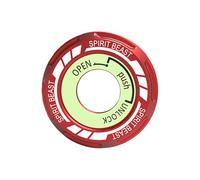 Chenxi Studio Identity Bright Motorbike Peephole Protector Premium Aluminum Alloy Substance Impermeable Dusttight Protective Hat Elegant Upgrade For Motorcyclists Glowing In Dark Motorcycle Cover