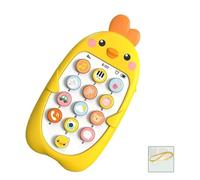 Chenxi Studio Interactive Learning Musical Toy For Toddler With Press Touch And Multiple Music Mode Safe ABS Phone Toy For Children Parent Child Interaction Music Phone