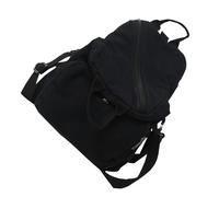 Chenxi Studio Large Capacity Crossbody Bag For Women Canvas Backpack Fashion School Bag Commuting Solid Color Shoulder Women Shoulder Solid Color Crossbody Canvas Backpack Trendy School