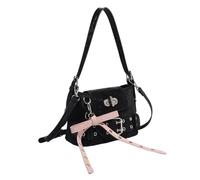 Chenxi Studio Lightweight Underarm Purse For Everyday Use Modern Shoulder Bag PU Leather Crossbody Bags Designed For Women And Girls PU Leather Motorcycle Crossbody Purse