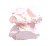 Chenxi Studio Lovely Puppy Wedding Dress Skirt Peter-Pan-Collar Pineapple Outfit Princess Skirt Spring Costumes Pet Outfit