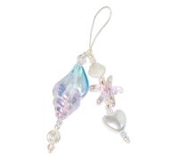 Chenxi Studio Marine Themed Resin Phone Charm Ornaments With Seashells And Starfishes Design Suitable For Earphones And Mobile Devices Resin Phone Charm