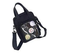 Chenxi Studio Modern Anime Design Casual Shoulder Purse Nylon Crossbody Bags Tear Resistant Fabric Satchel For Work And College Anime Lover Unisex Crossbody Purse