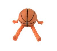 Chenxi Studio Movable Leg Basketball Sitting Man Model Figure Print Basketball Figurine Desktop Ornament Fan Collection Model Figure Toy For Desktop Decors