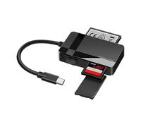 Chenxi Studio Multi-Port USB3.0 Adapter for TF MS Storage Devices High-Speed Sync & Plug-Play Design Portable Card Reader for PC/Laptop