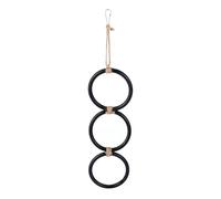 Chenxi Studio Multiuse Snake Climbing Toy for Small Pet with 3 Rings Play Training Tool Flexible Design Reptiles Hanging Activity Toy Interaction Snake Toy