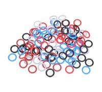 Chenxi Studio Pack Of 100 Colorful Pigeons Foot Rings Designed For Efficient Training And Management With Rubber Bird Banding Supplies