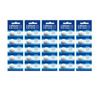 Chenxi Studio Pack of 25pc/5pc Button Cell Battery 3V Lithium Button Battery CR927/CR1220/CR1620/CR1632/CR2016/CR2025//CR2450