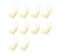 Chenxi Studio Pet Bird Food Feeder Forks Set Of 10 Birds Food Fruit Skewer Treats Feeding Tool Parrots Cage Fruit Holder Pet Supply