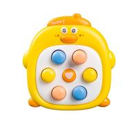 Chenxi Studio Portable Duck Shaped Whack Mole Toy ABS Educational Skill Building Game For Children Travel Whack Mole Pocket Toy