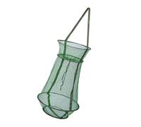 Chenxi Studio Portable Fishing Net Nylon Landing Cast Cage 3 Layer Round Folding Fish Shrimp Meshes Enduring Folding Basket Tackle