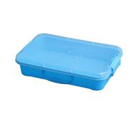 Chenxi Studio Portable Multicolor Sandbox Toy Organizers Stackable Sensory Bins with Lid for Sand Art Supplies Kids Playroom Storage Portable Box Organizers for Arts