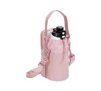 Chenxi Studio Practical Nylon Water Bottle Shoulder Bag Insulated Compartment And Pocket For Outdoor Enthusiast Practical Nylon Water Bottle Shoulder Bag