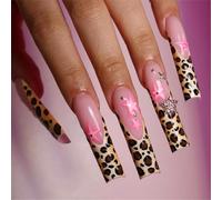 Chenxi Studio Press on Nails,Fake Nails Stick Glues on Nails False Nails Acrylic Nails Artificial False Nails for Nails Art Designs
