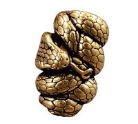 Chenxi Studio Retro Snake Serpents Beads For Rope Braiding And Cultural Jewelry Design Rope Braiding Gear Cultural Beads Jewelry Accessories