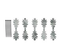 Chenxi Studio Set Of 5 Camouflage Leaf Strips For Backpacks Hat Decoration Concealment Camouflage Strips For Outdoor Activity Reflective Tape