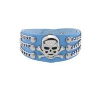 Chenxi Studio Skull Head Metal Crafted For Those Who Appreciate Rock And Gothic Fashion Statement Pieces Stylish Outfits Fashion Wristband