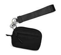 Chenxi Studio Sleek Anti-Scratch Nylon Purse Compact Card Holder with Phone Pocket for Everyday Essentials Secure Zippers Coin Pouch