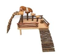 Chenxi Studio Small Pet Ladder For Hamster Cage Entertainment Jumping Platform Climbing Toy Multiple Toy For Small Animals