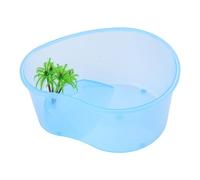 Chenxi Studio Small Turtles Container Cage Carriers No Basking Breathable Reptiles Habitat Plastics Box